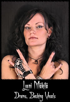 Leeni Mäkilä (Drums, Backing Vocals)
