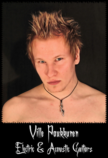 Ville Paukkunen (Electric & Acoustic Guitars)